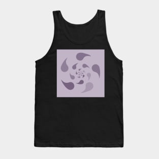 Purple Drop Swirl Tank Top